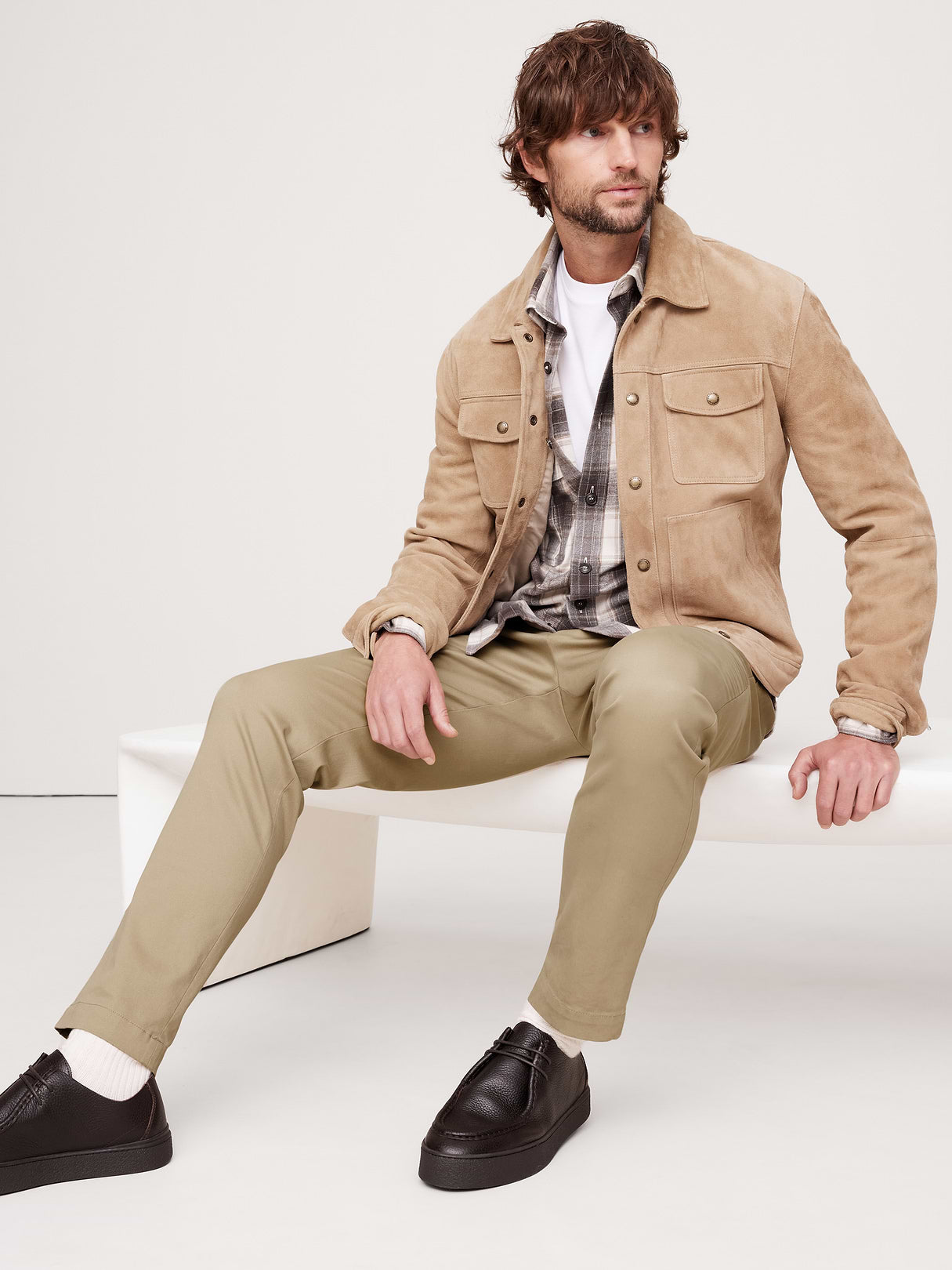 Athletic Rapid Movement Chino - Khaki Beige