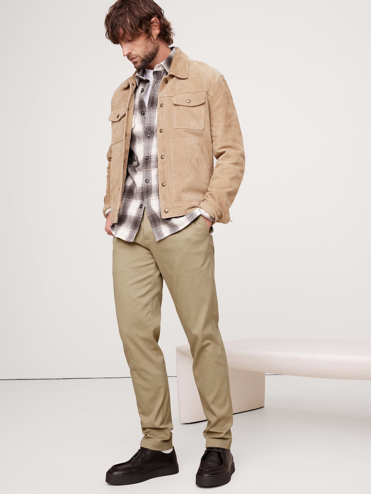 Athletic Rapid Movement Chino - Khaki Beige