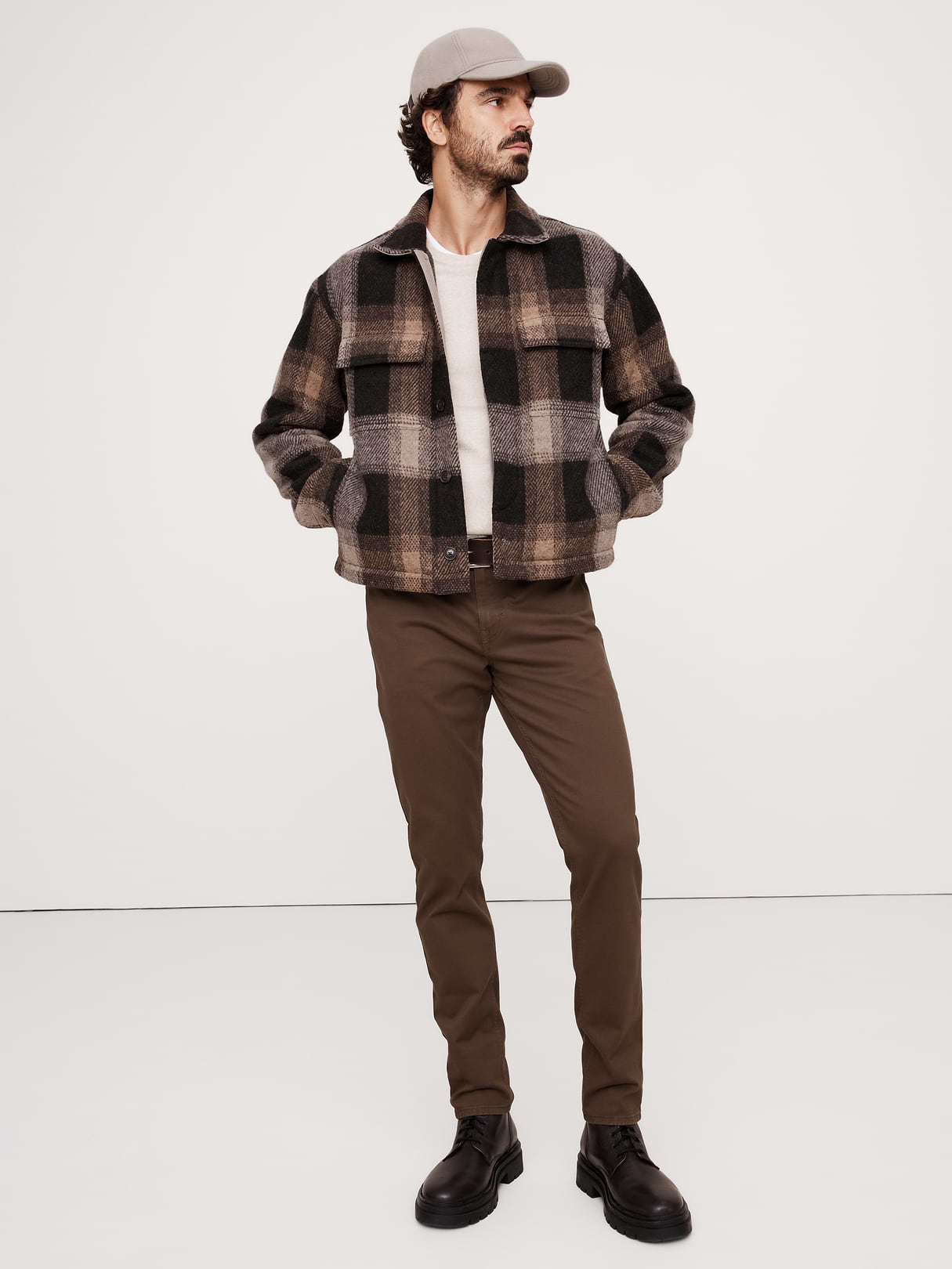 Skinny Traveler Pant - Chocolate Brown
