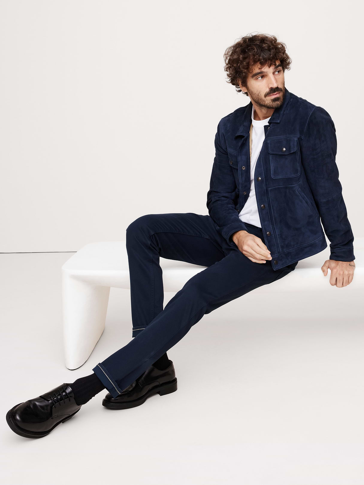 Skinny Traveler Pant 2.0 - Navy Blue