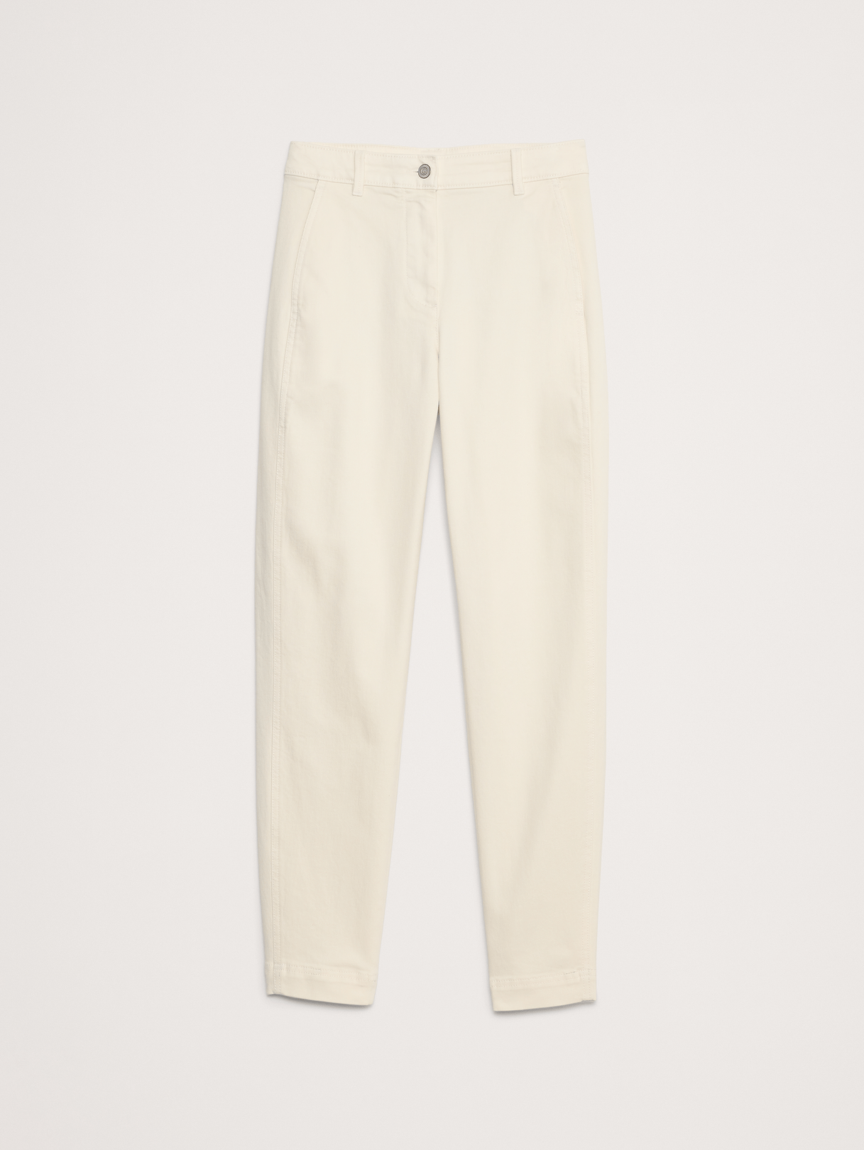 The Weekender Slim Barrel Pant - Ecru