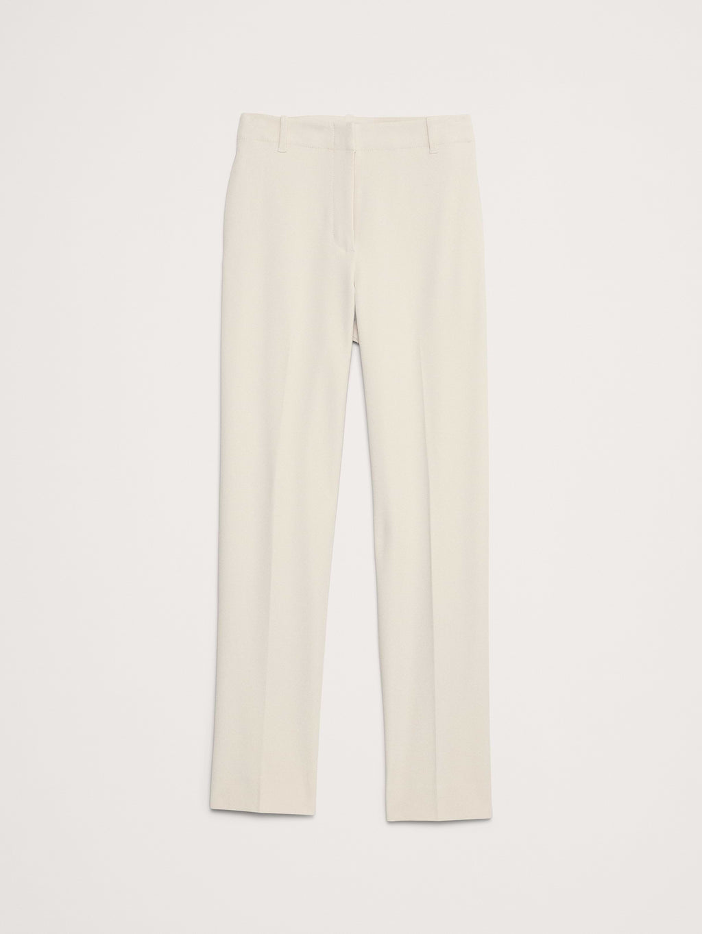 Ultra High-Rise Modern Slim City Stretch Ankle Pant - Cream White