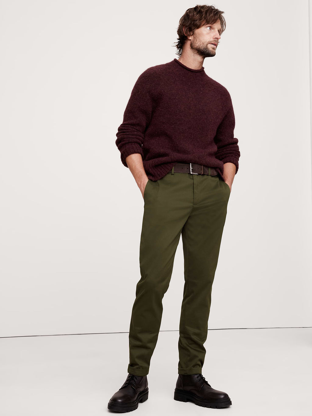 Athletic Rapid Movement Chino - Waimea Olive Green