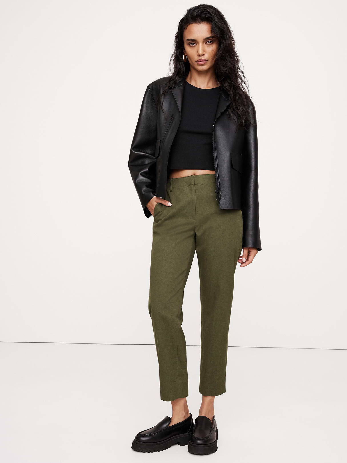 All Day Pant - Spiced Olive Green