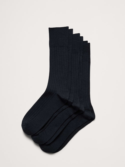 Breathe Merino Sock 3-Pack - Navy Blue
