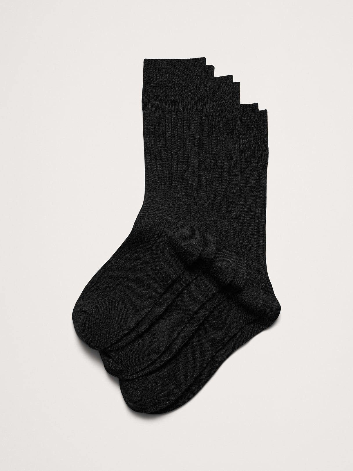 Breathe Merino Sock 3-Pack - Black