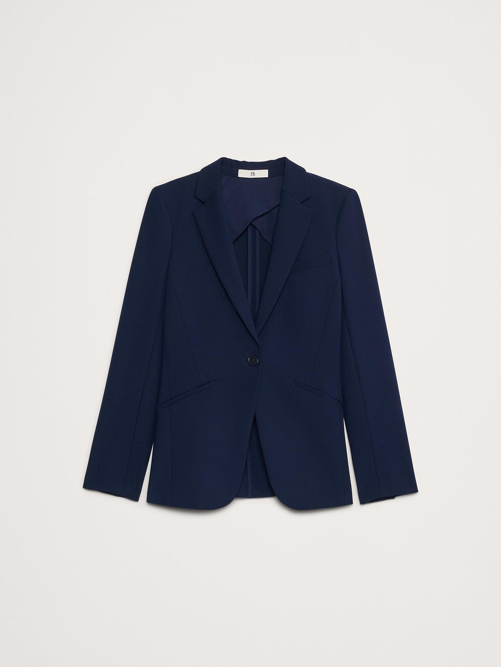 Slim Refined Blazer - Hyper Navy Blue