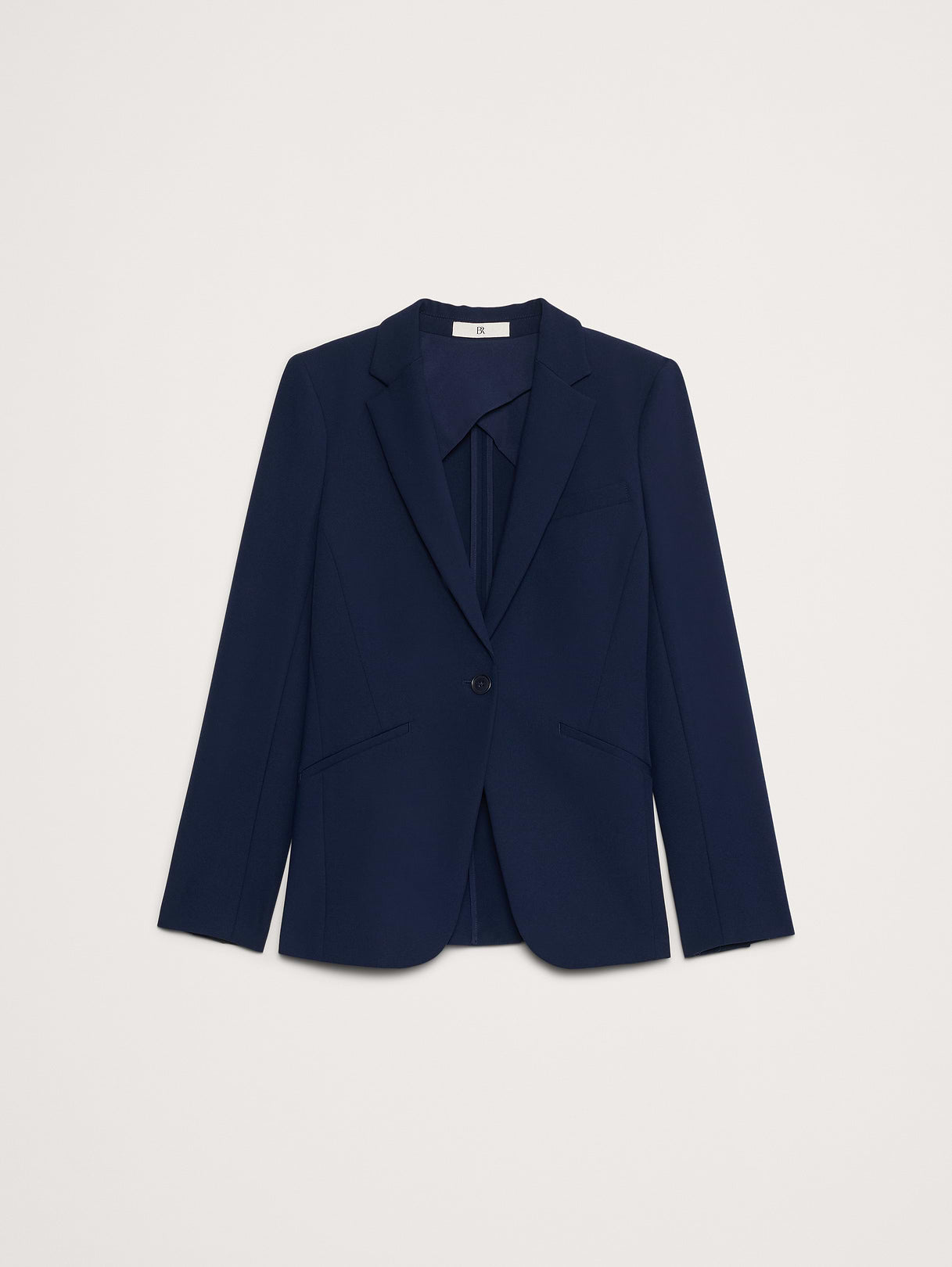 Slim Refined Blazer - Hyper Navy Blue