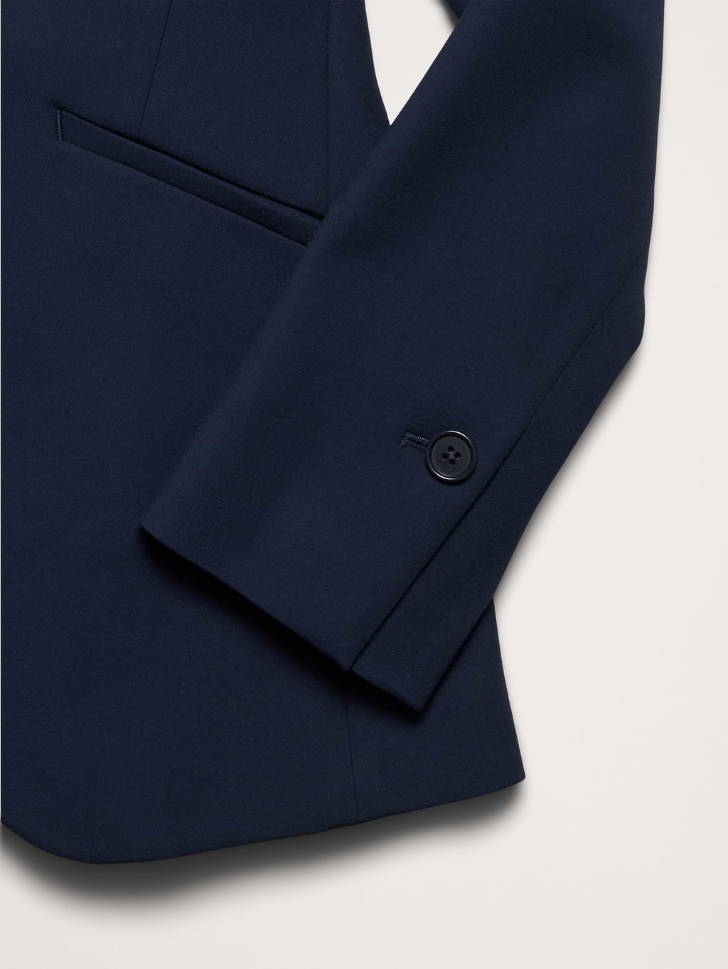Slim Refined Blazer - Hyper Navy Blue