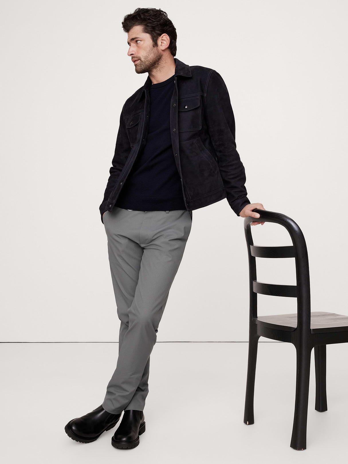 Athletic Slim Performance Pant - Gray