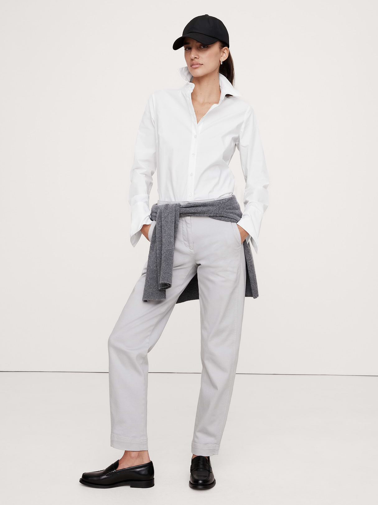 Riley Tailored Shirt - White