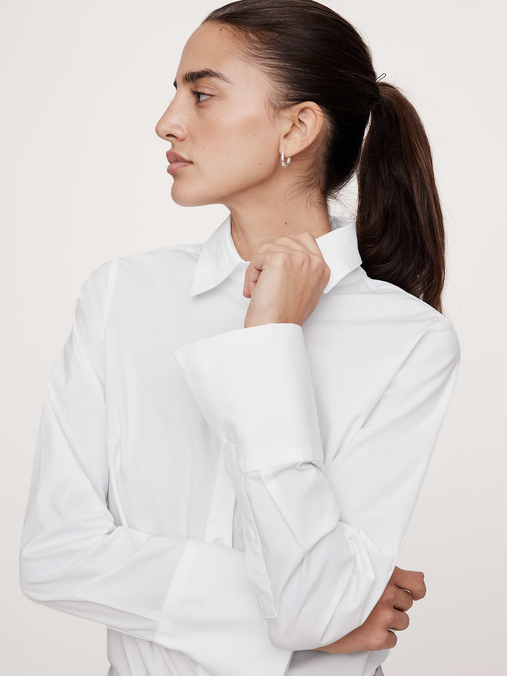 Riley Tailored Shirt - White