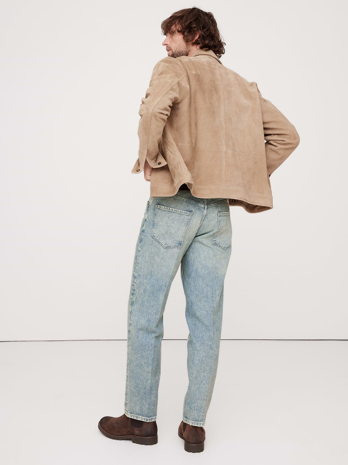 Vintage Straight Tailored Jean - Glass Blue Light Wash
