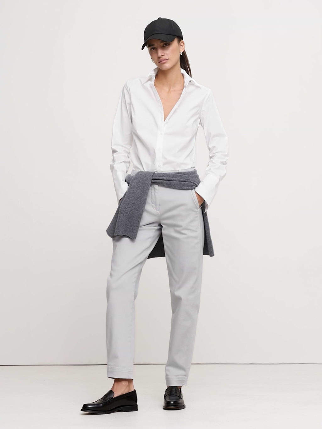 Riley Tailored Shirt - White