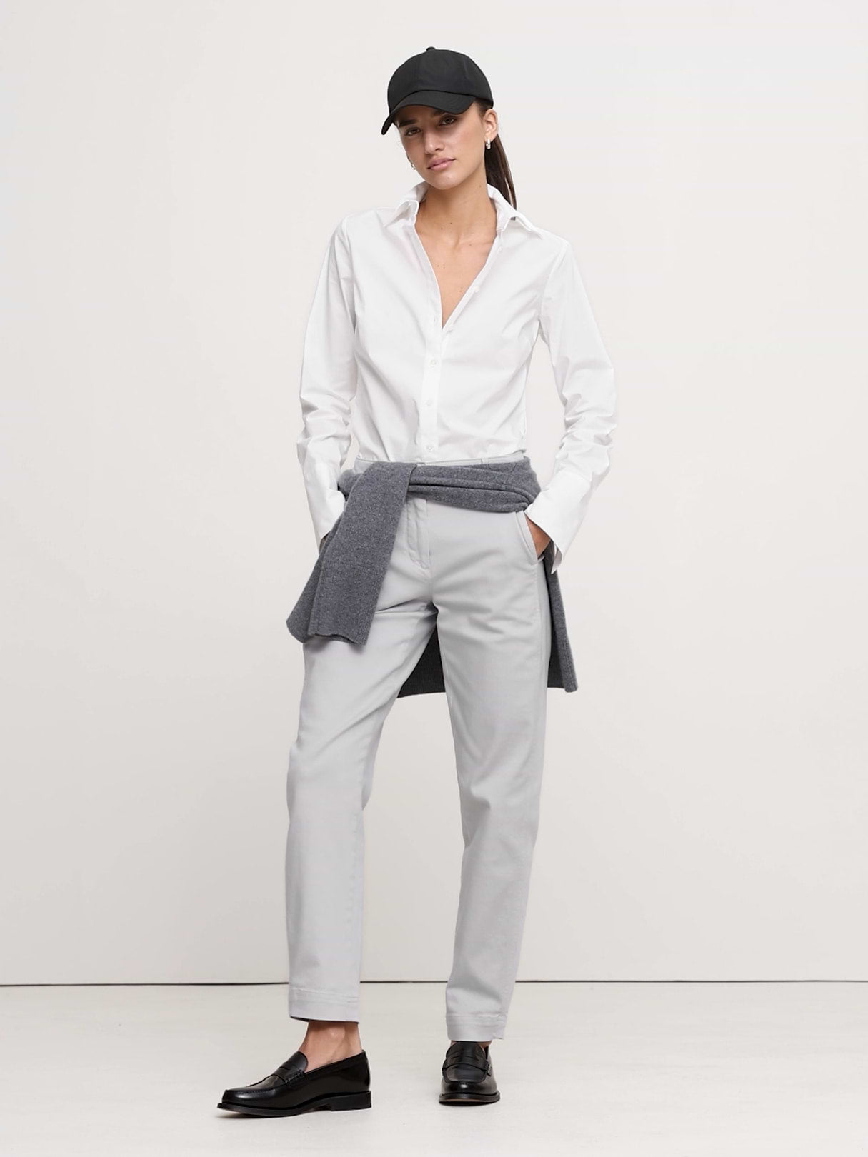 Riley Tailored Shirt - White