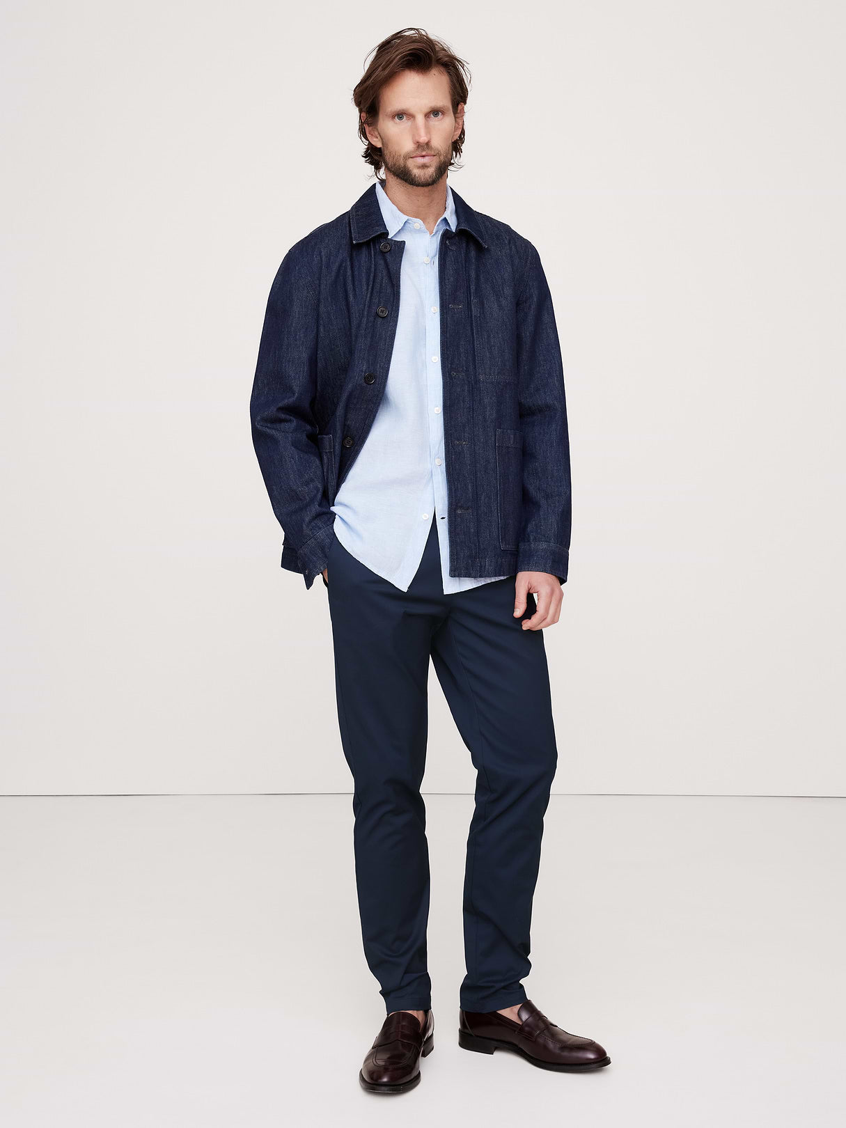 Slim Core Temp Pant - Navy Blue