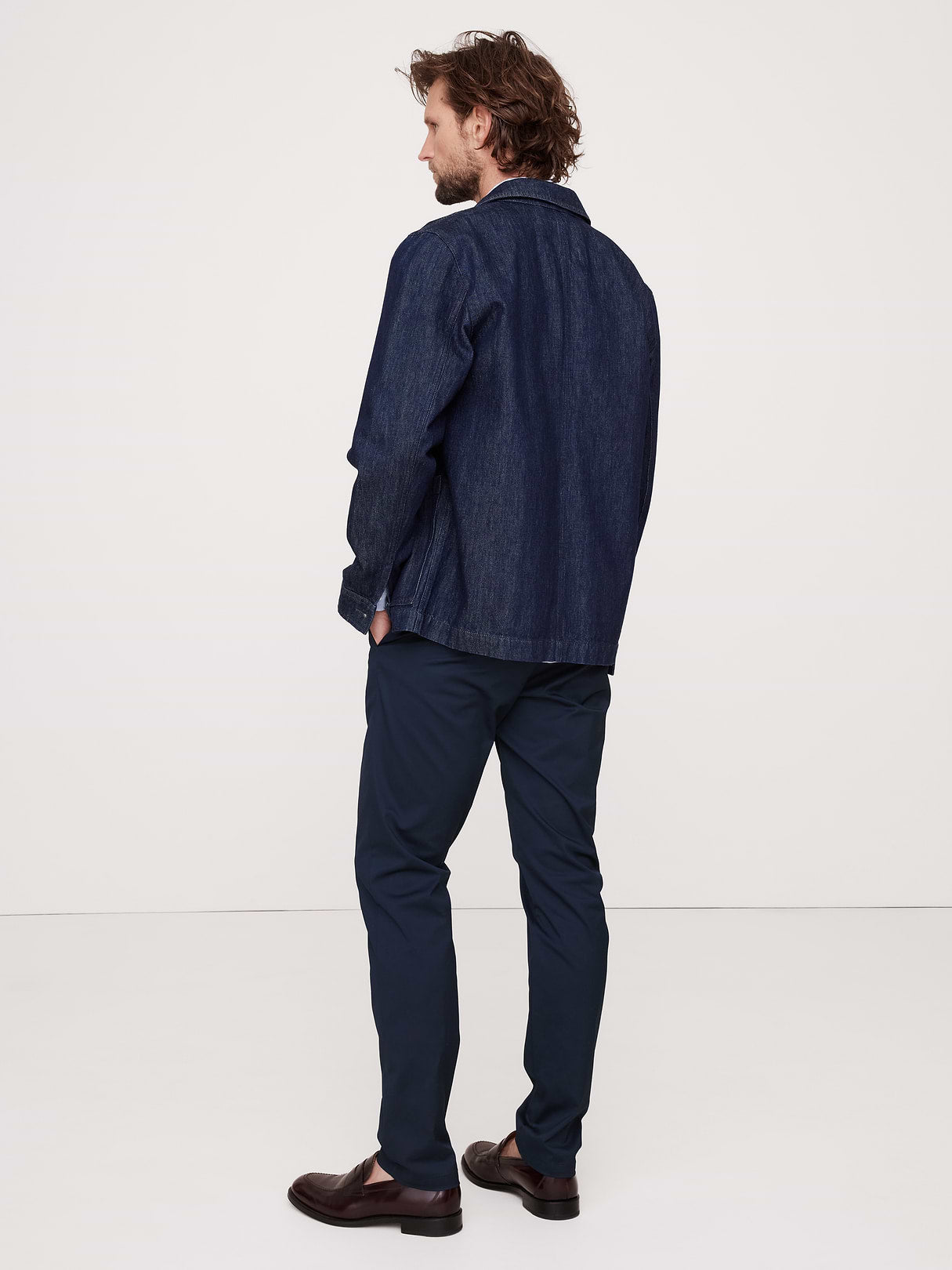 Slim Core Temp Pant - Navy Blue
