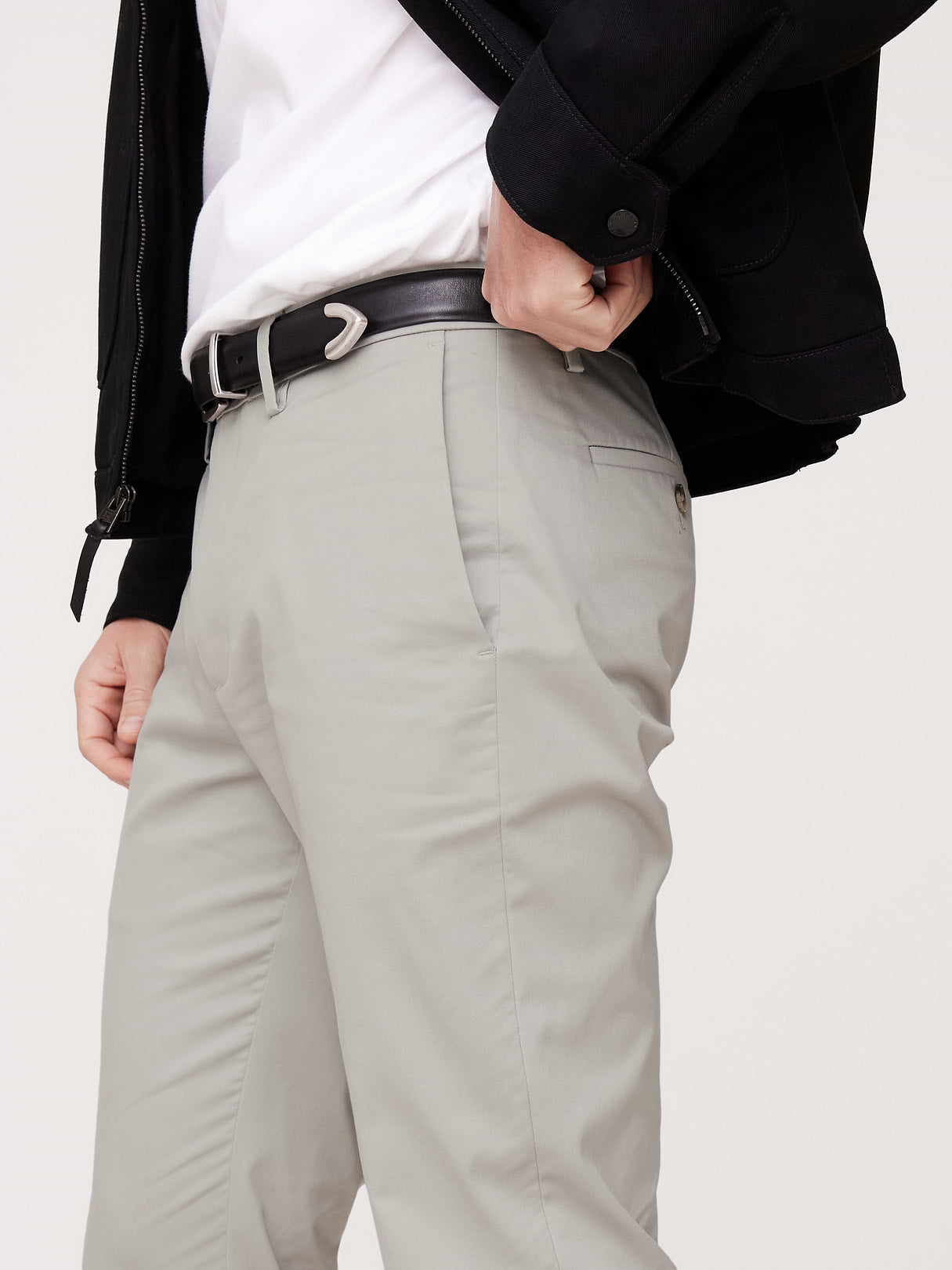 Slim Core Temp Pant - Light Gray