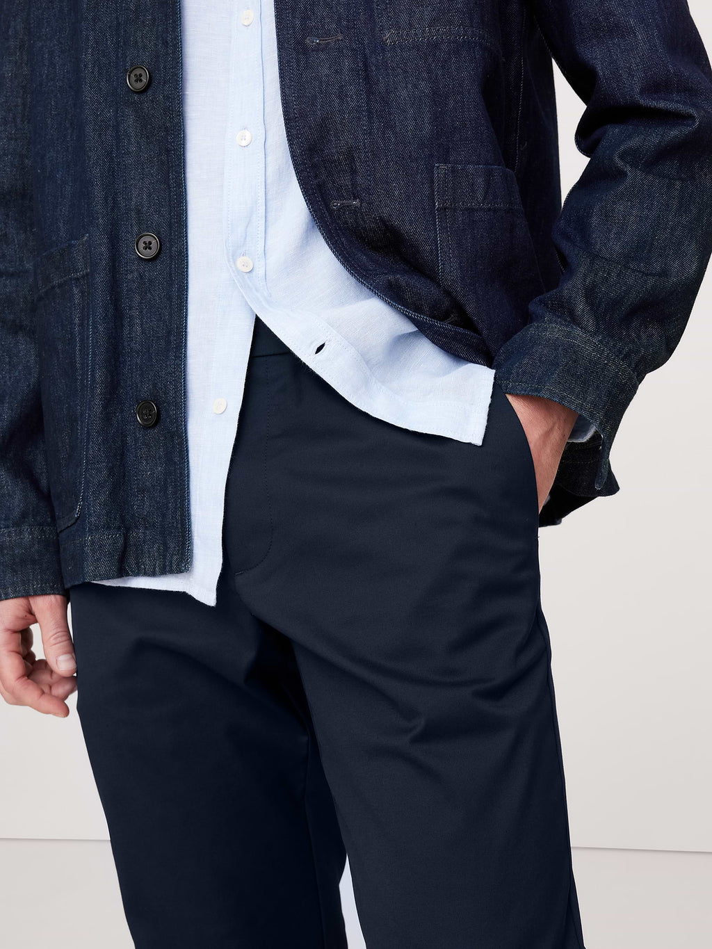Slim Core Temp Pant - Navy Blue