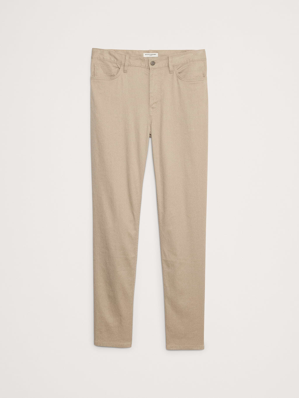 Slim Linen-Cotton Traveler Pant - Khaki Beige