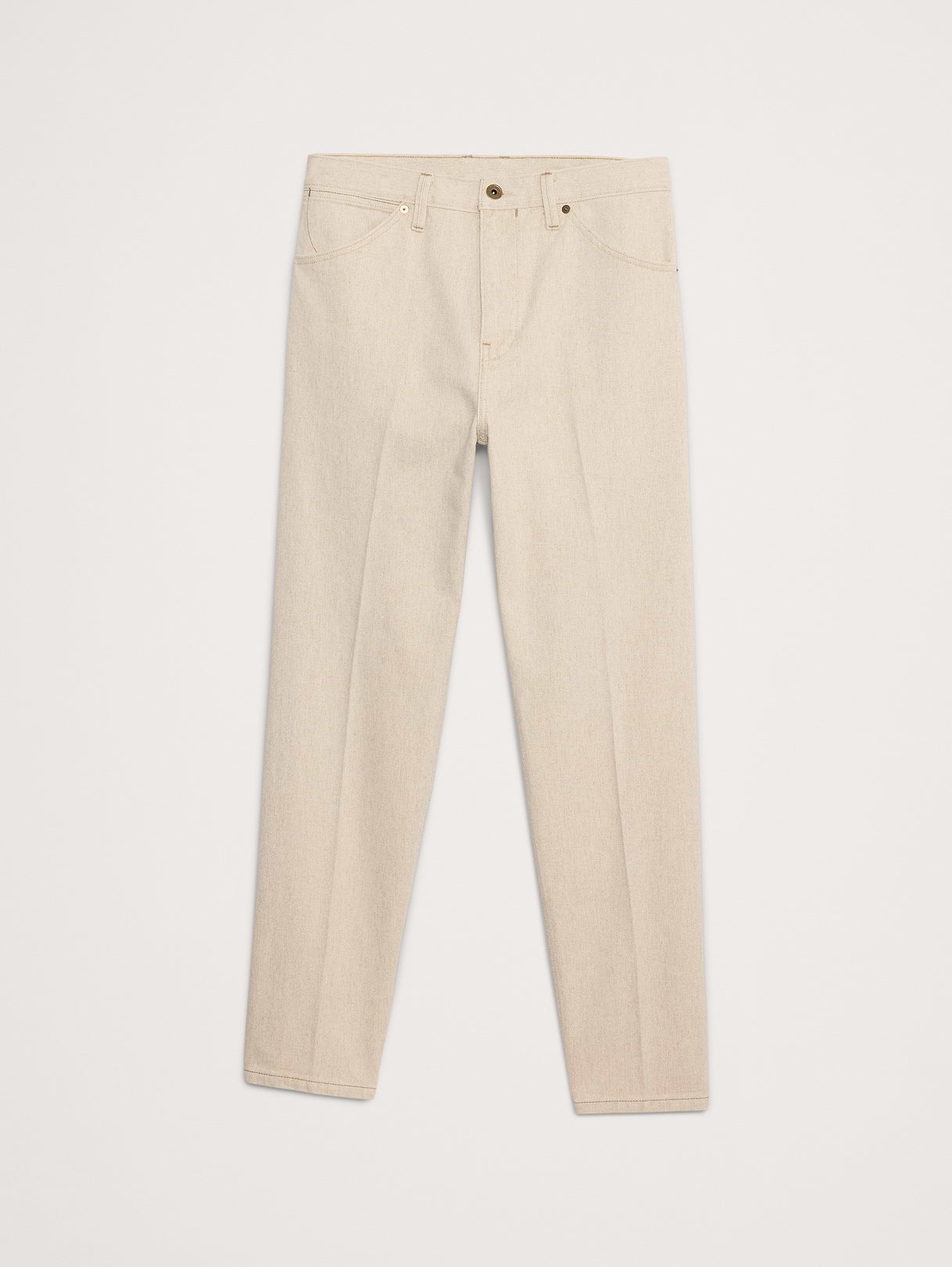 Vintage Straight Tailored Jean - Sea Salt