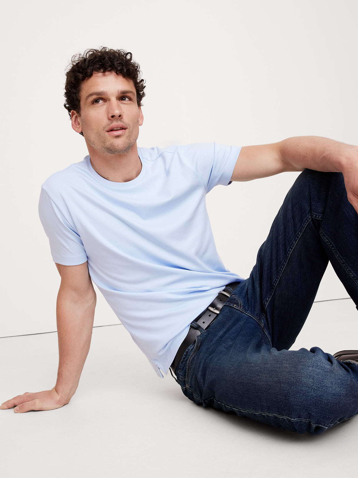 Luxury-Touch T-Shirt - Blue Meditation