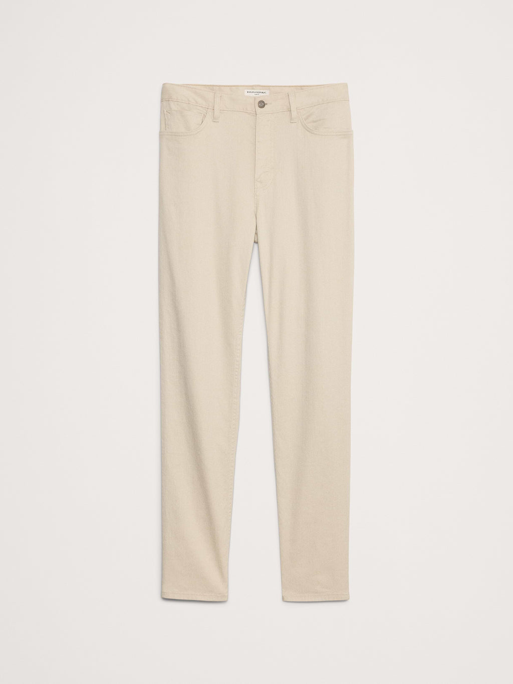 Slim Linen-Cotton Traveler Pant - Light Khaki