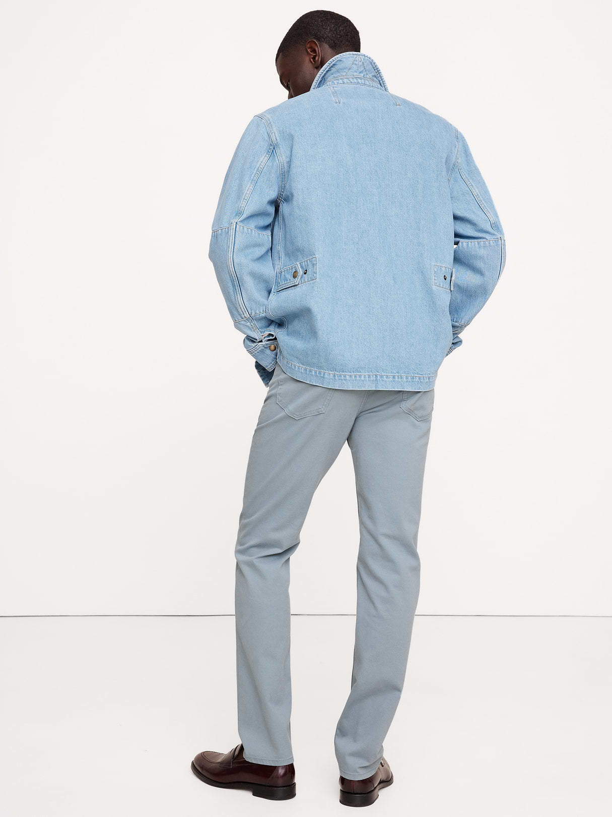 Slim Traveler Pant - Blue Grey