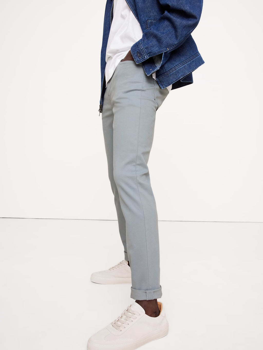 Skinny Traveler Pant 2.0 - Blue Gray