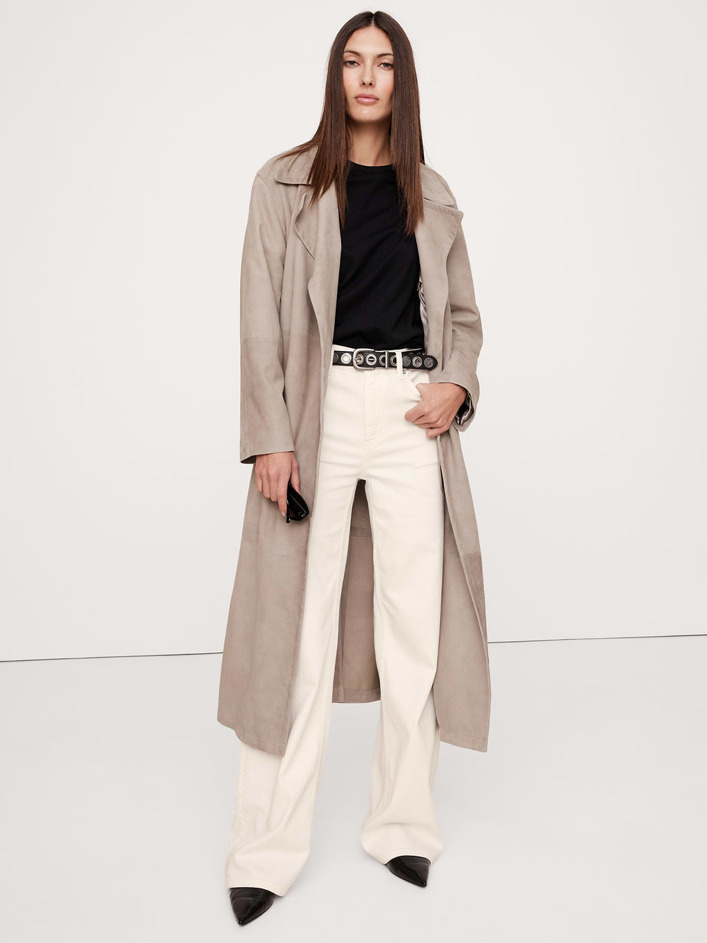 The Icon Classic Wide-Leg Jean - White