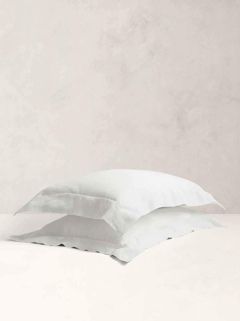 Fine Linen Sham Set - White