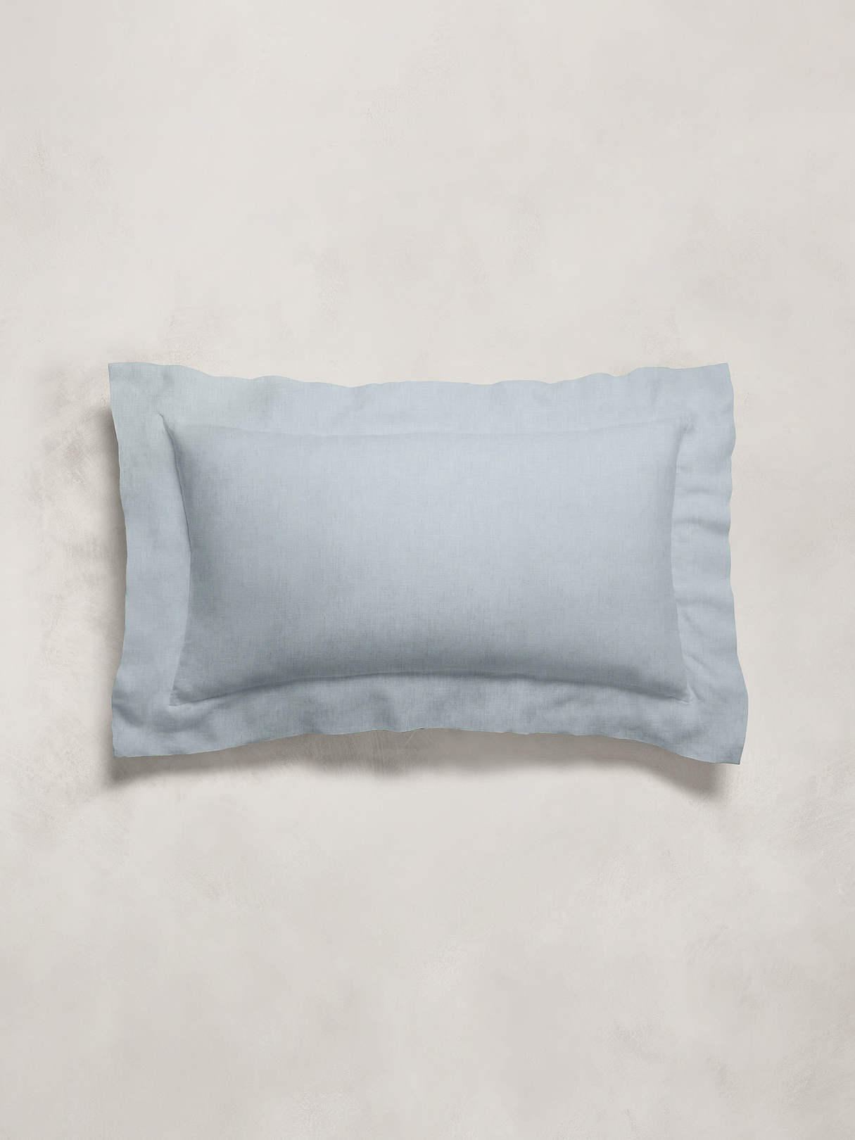 Fine Linen Sham Set - Sky Blue