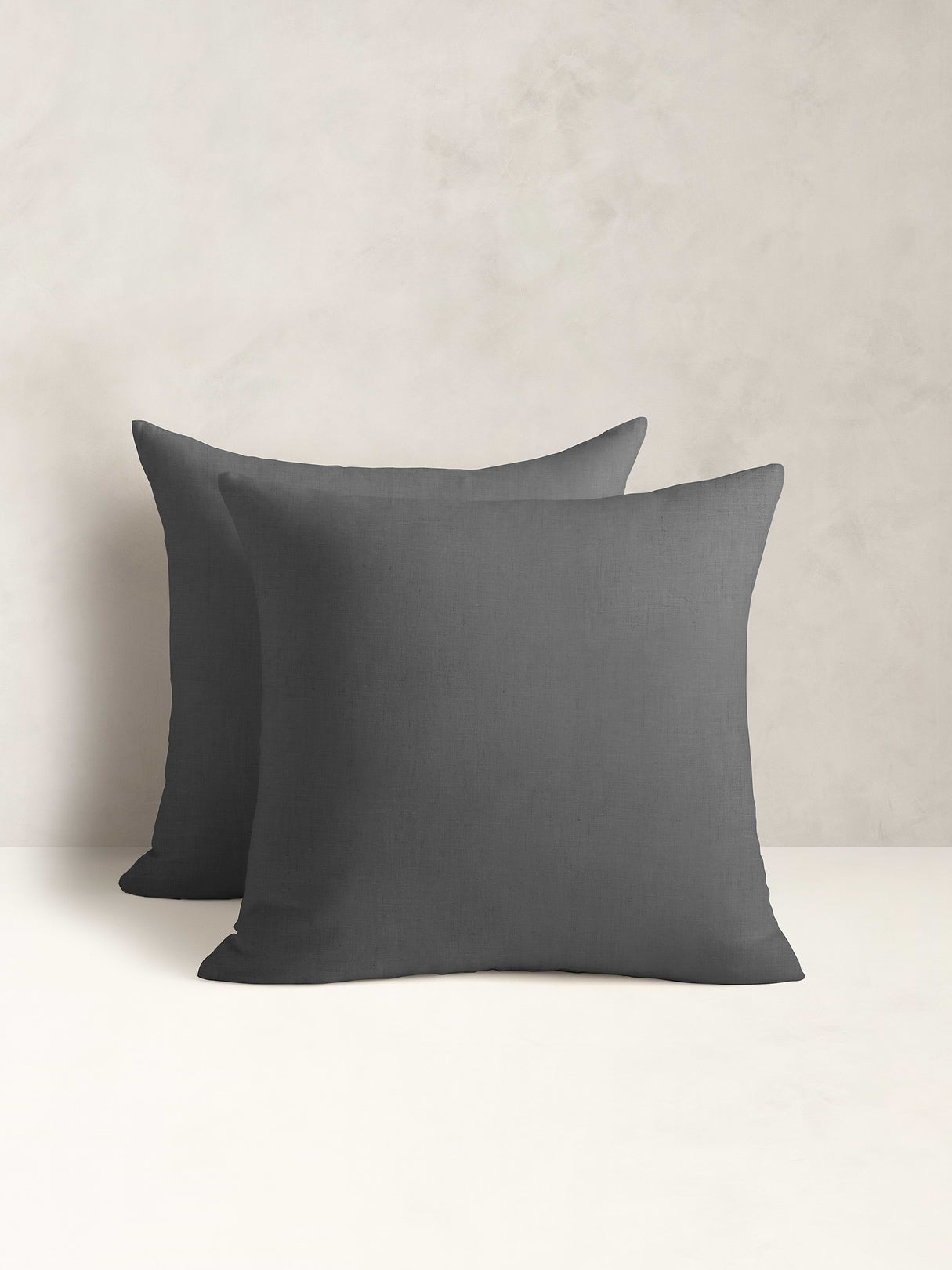 Fine Linen Sham Set - Thunder