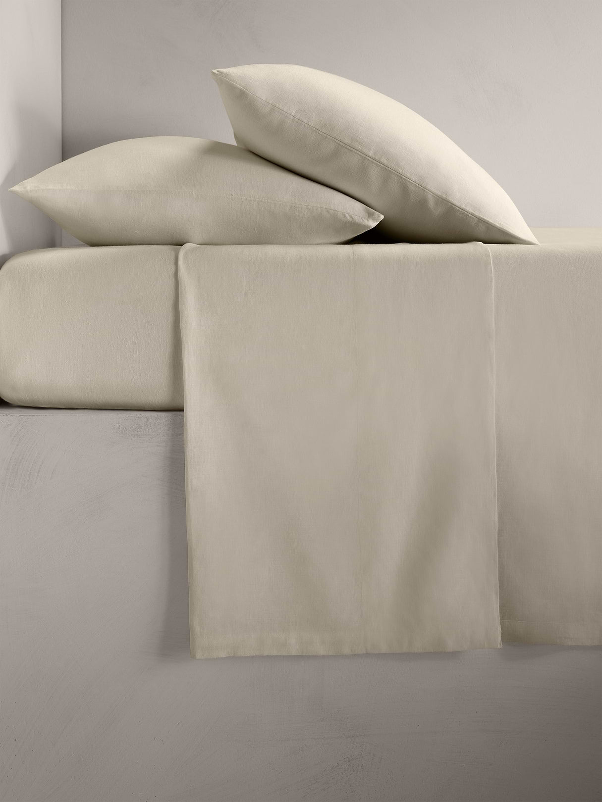 Fine Linen Flat Sheet - Linen