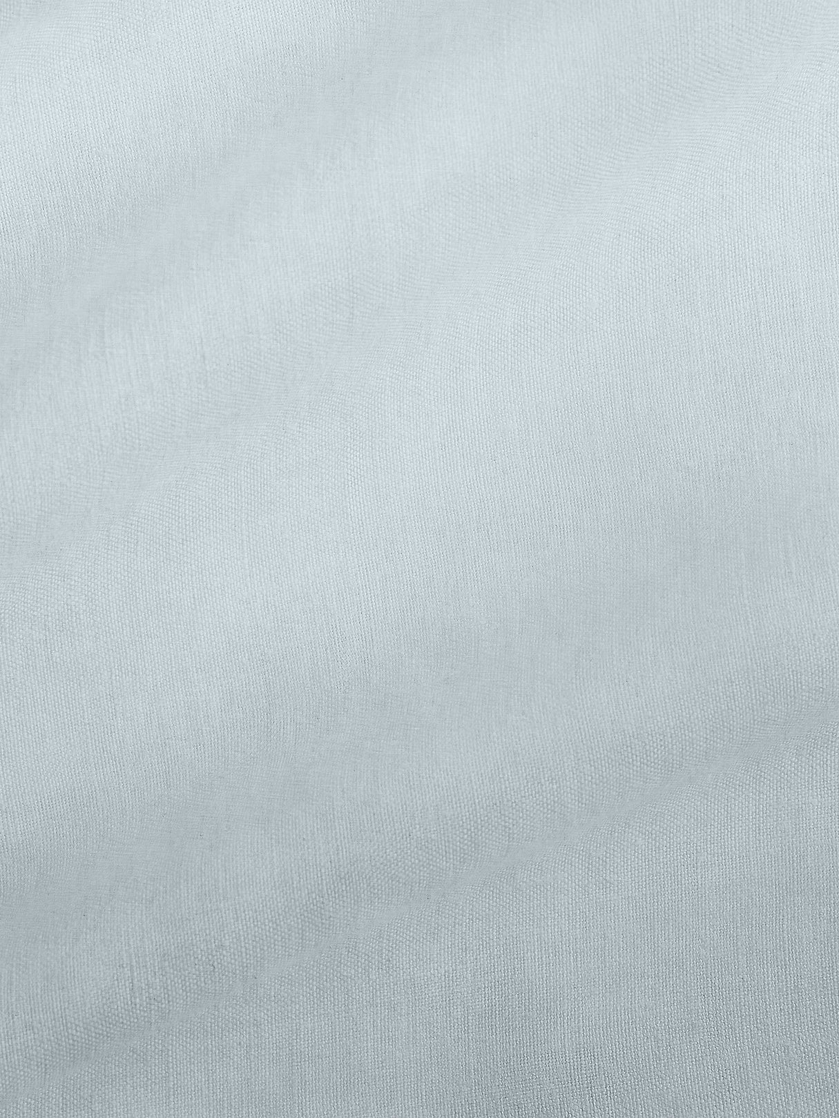 Fine Linen Flat Sheet - Sky Blue