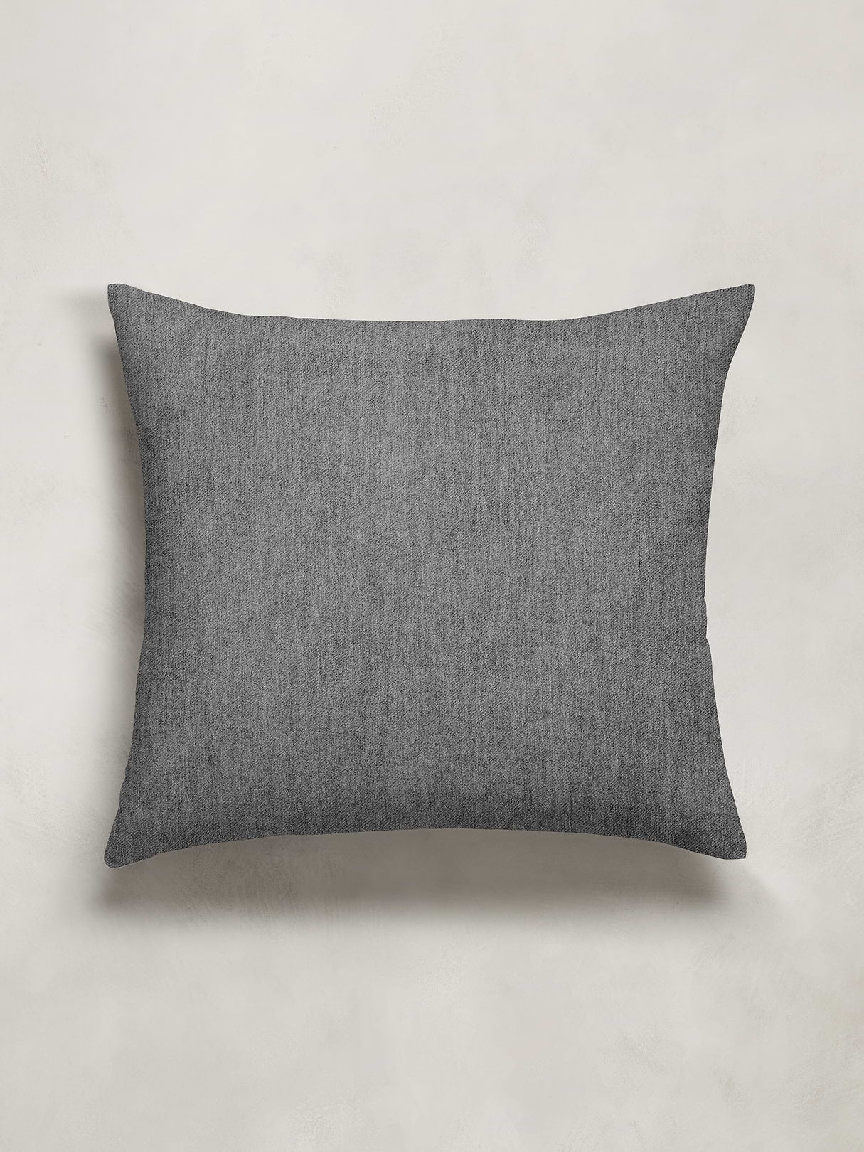 Cotton-Cashmere-Silk Sham Set - Pewter