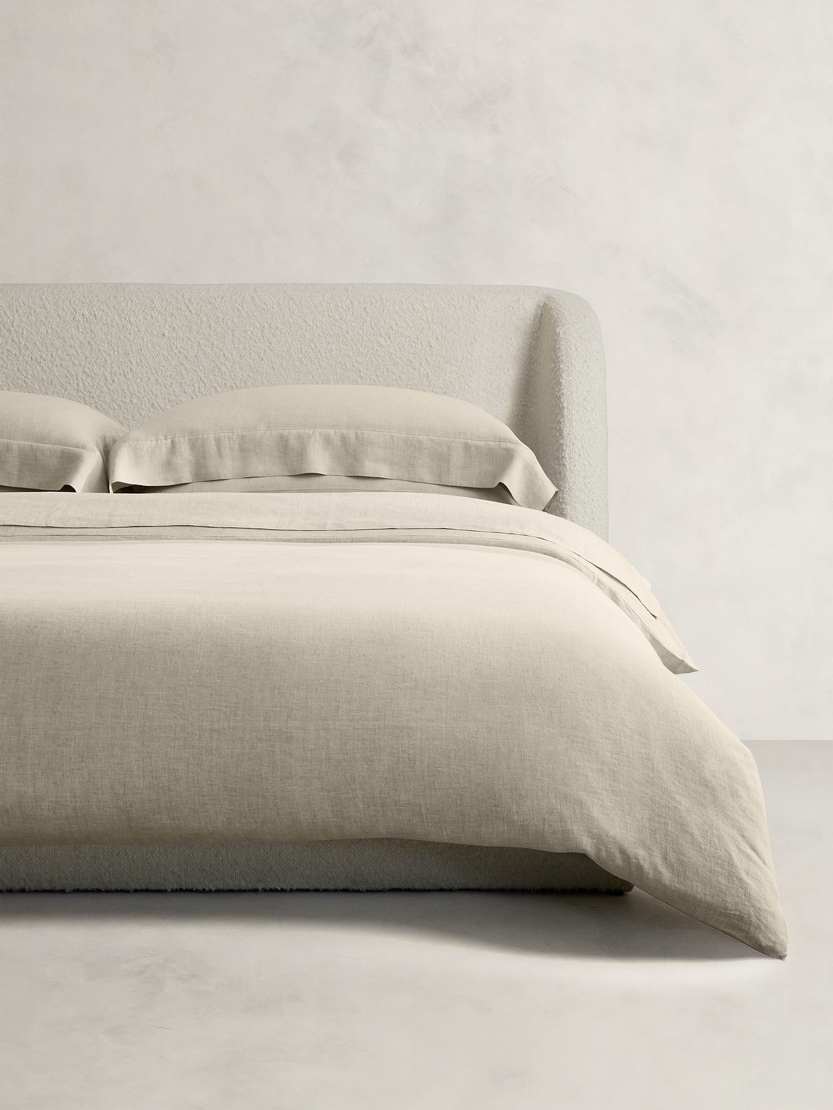 Fine Linen Duvet Cover - Linen