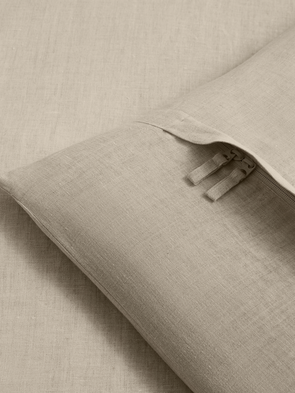 Fine Linen Duvet Cover - Linen