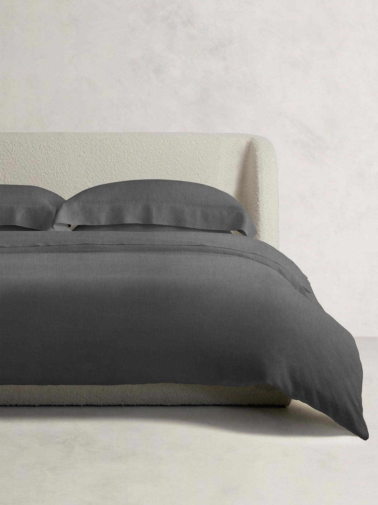 Fine Linen Duvet Cover - Thunder