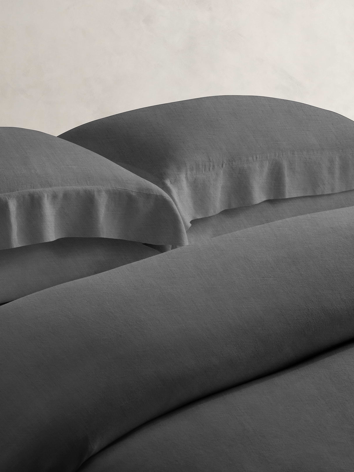 Fine Linen Duvet Cover - Thunder
