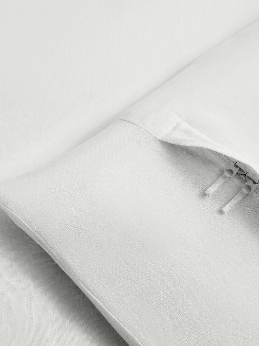 Fine Linen Duvet Cover - White
