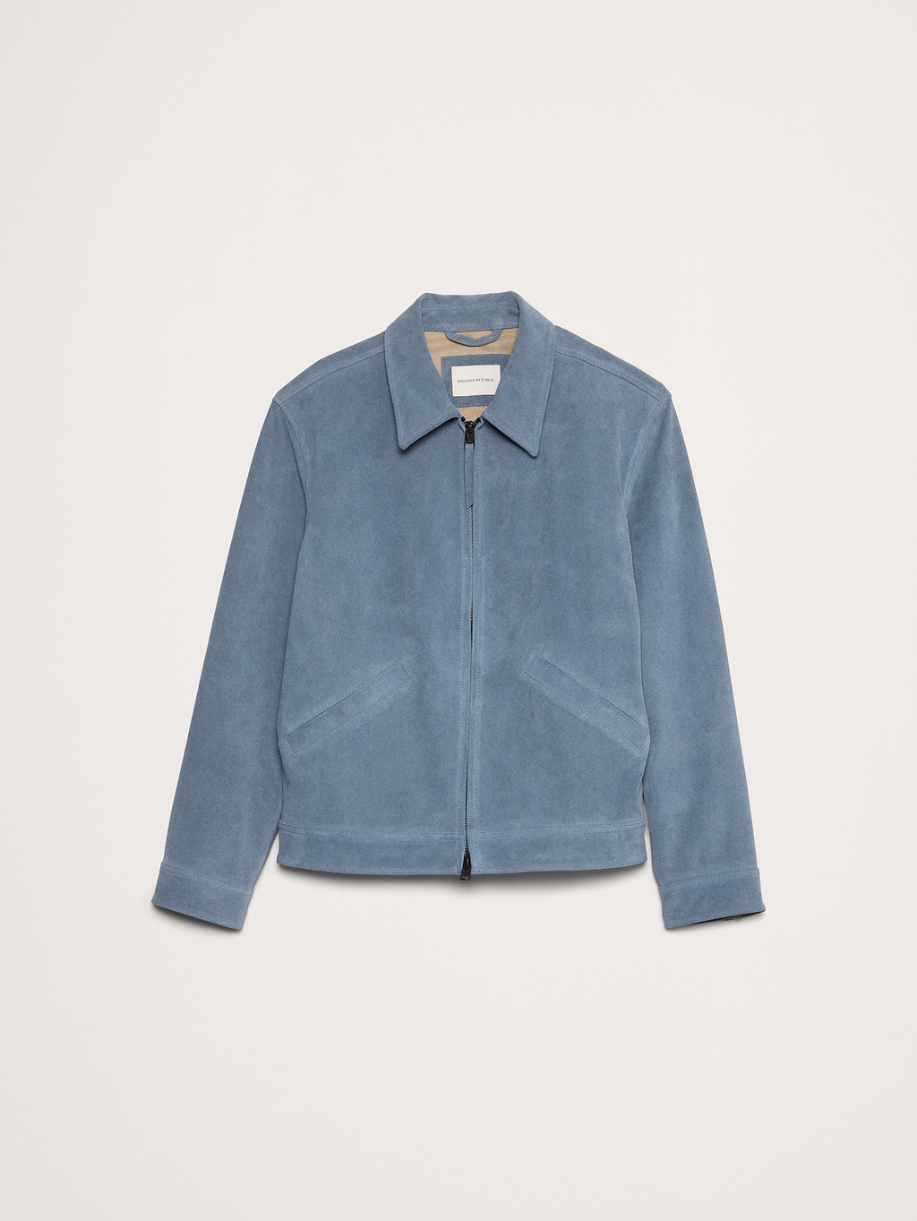 Suede Garage Jacket - Cerulean Blue