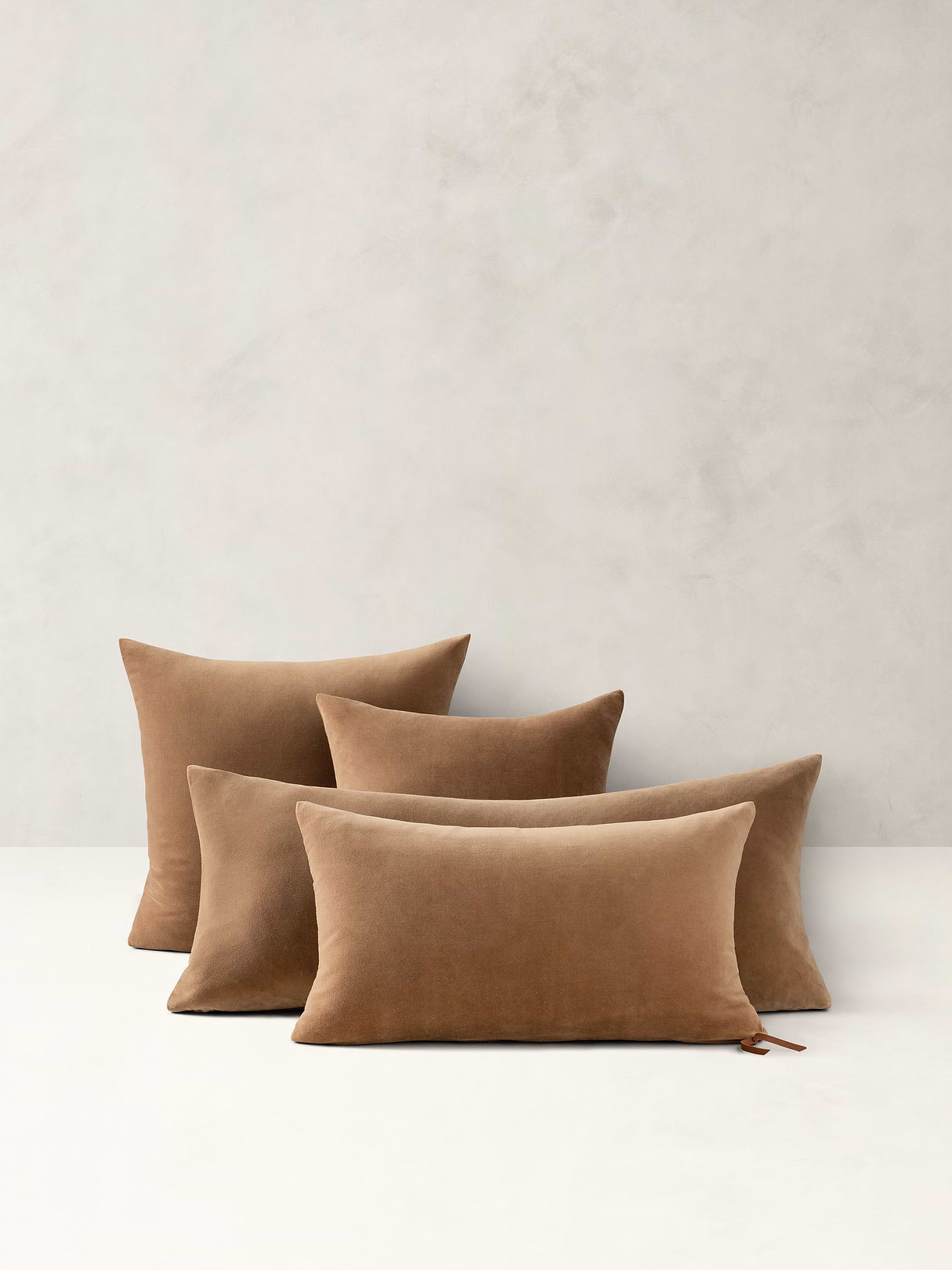 Timeless Velvet Pillow - Chestnut Brown
