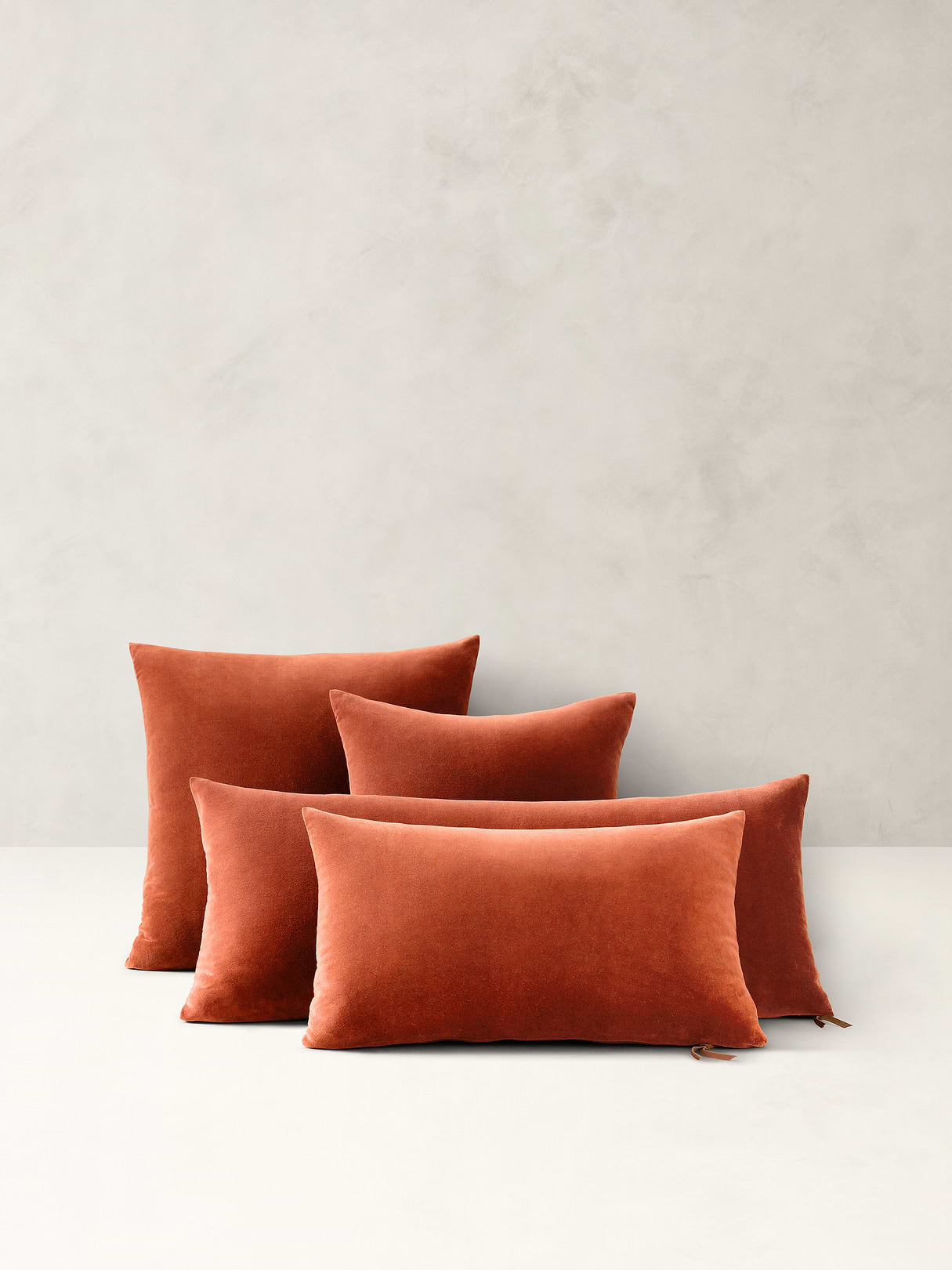 Timeless Velvet Pillow - Rust Brown