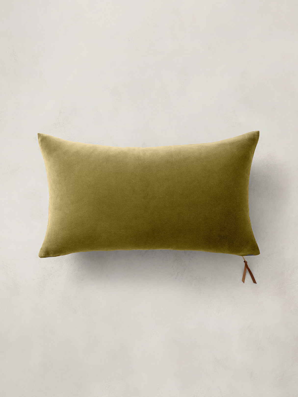Timeless Velvet Pillow - Olive Green