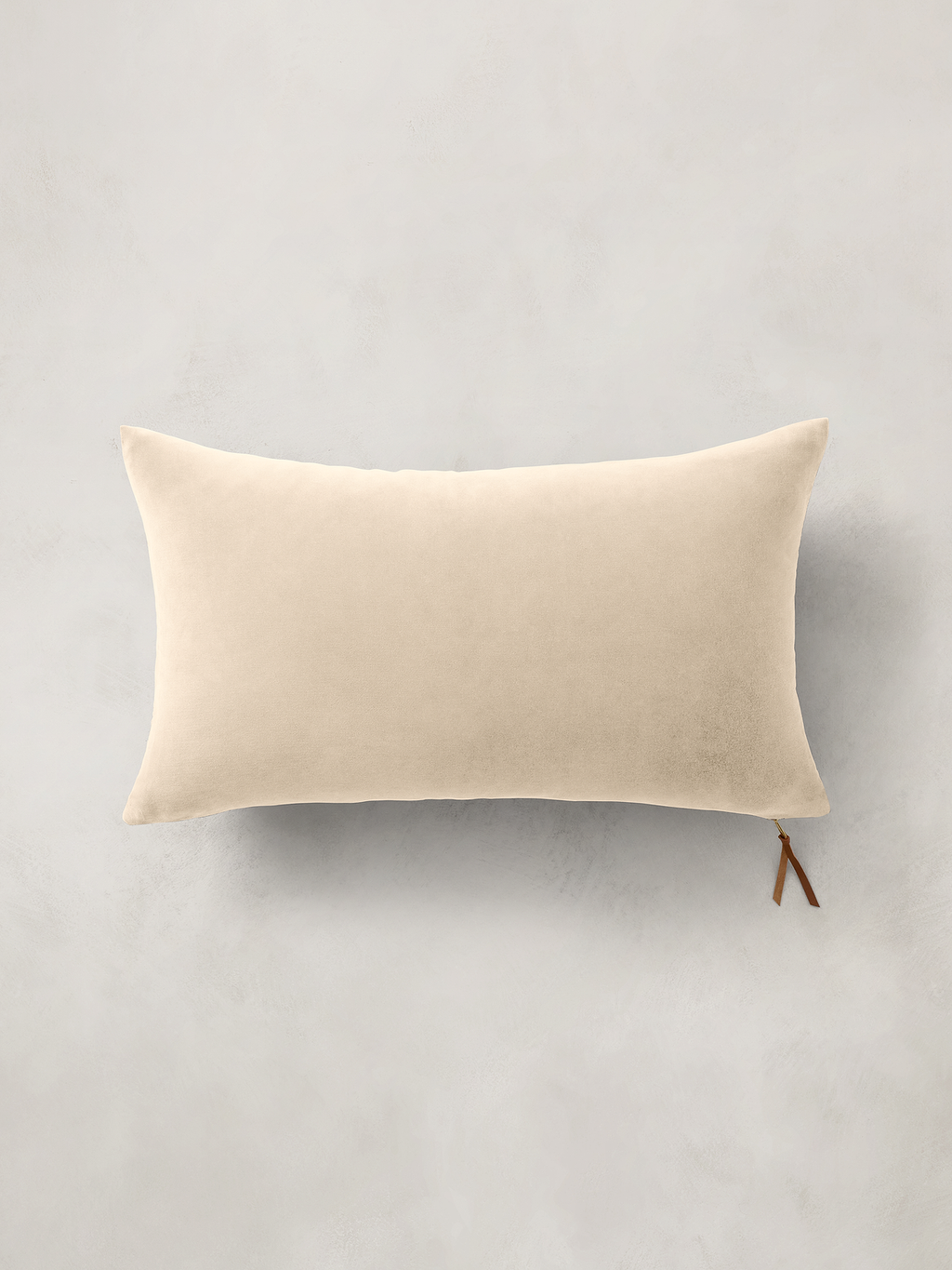 Timeless Velvet Pillow - Oyster Off-White