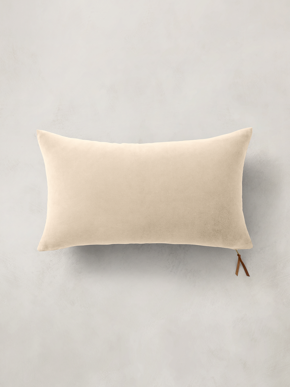 Timeless Velvet Pillow - Oyster Off-White