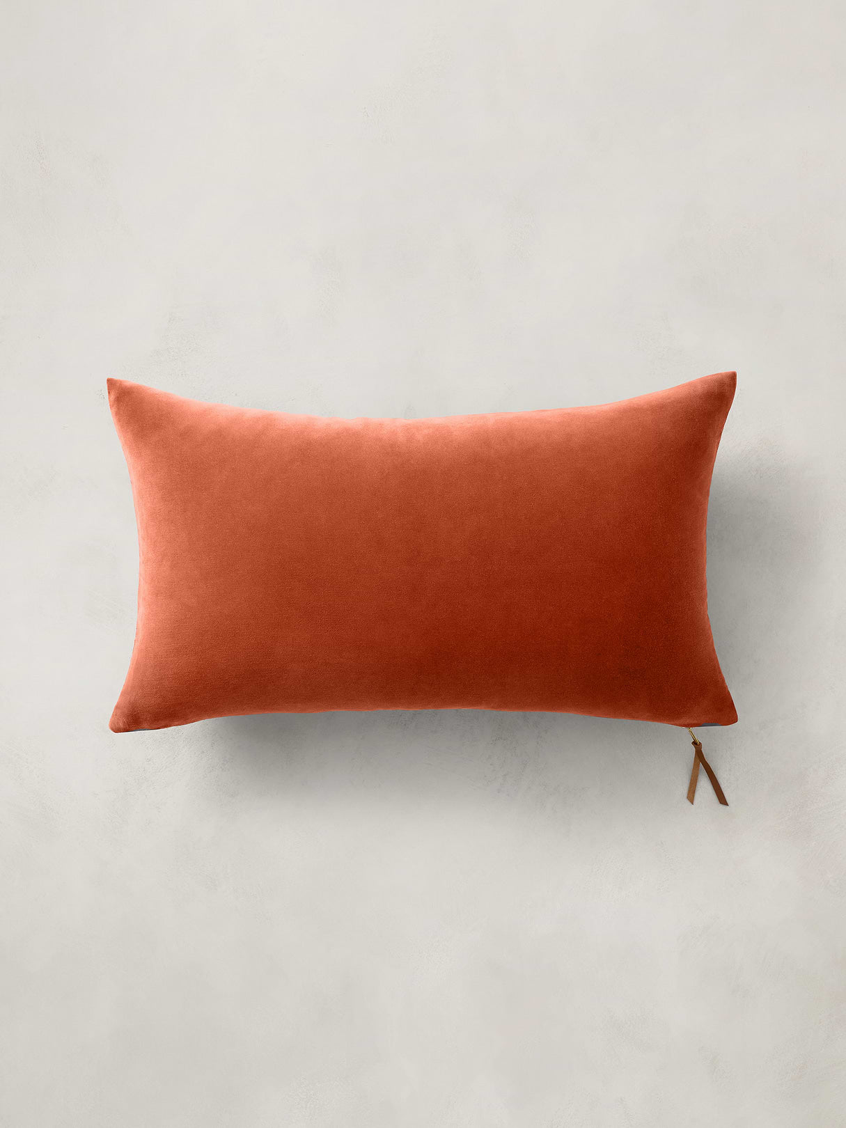 Timeless Velvet Pillow - Rust Brown