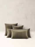 Timeless Velvet Pillow - Moss Green