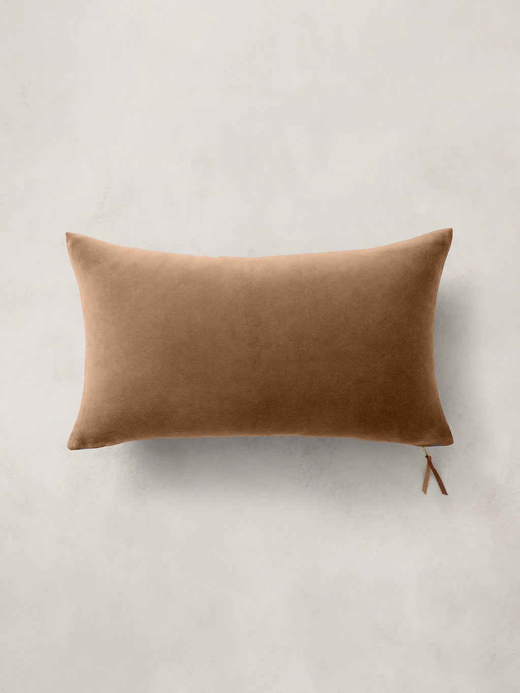 Timeless Velvet Pillow - Chestnut Brown